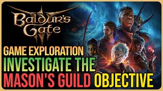 Investigate The Mason's Guild Baldur's Gate 3