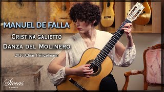 Cristina Galietto plays Danza del Molinero by Manuel de Falla on a 2020 Adrian Heinzelmann Classical