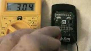 Sun SPOT Switch Voltage