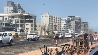 Tour to Bloubergstrand on the Atlantic west coast of Capetown , southafrica.