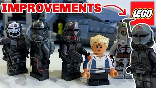How to IMPROVE your LEGO Bad Batch Minifigures!