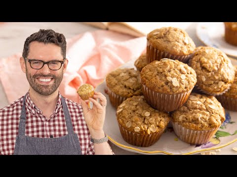 Strawberry Cinnamon Oatmeal Muffins Recipe