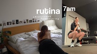 mi rutina de mañana 7am 🌞 para un día productivo y consciente