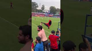 Partido de fútbol en Guatemala por primera vez