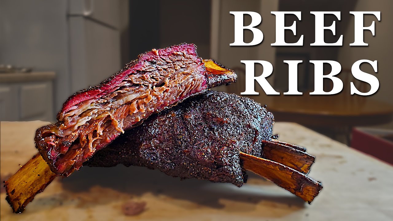 Smoked Beef Ribs | How To Smoke Beef Plate Ribs | Pit Boss Austin XL ...