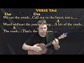 Natural (Imagine Dragons) Bariuke Cover Lesson in Dm with Chords/Lyrics