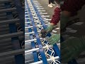 zinc coated steel guard fence netting assembly process