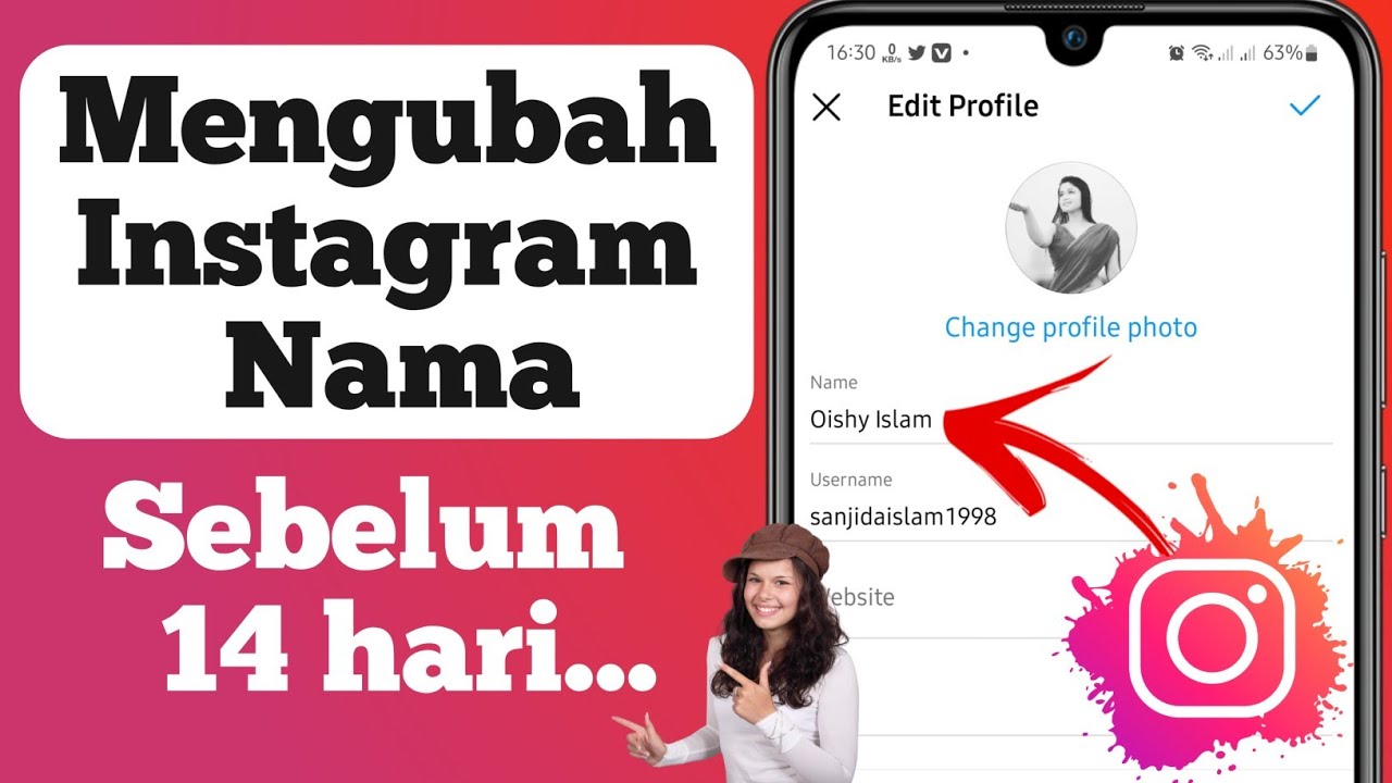 Cara Ganti Nama Instagram Tanpa Menunggu 14 Hari ( Update Baru 2022 ...