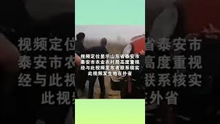 网传村民不同意土地流转被村干部殴打，泰安农业农村局辟谣