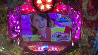 Pachinko side business Okiumi 2Amadeji w/11consecutive chans16R\u0026next confirmation came  at same time