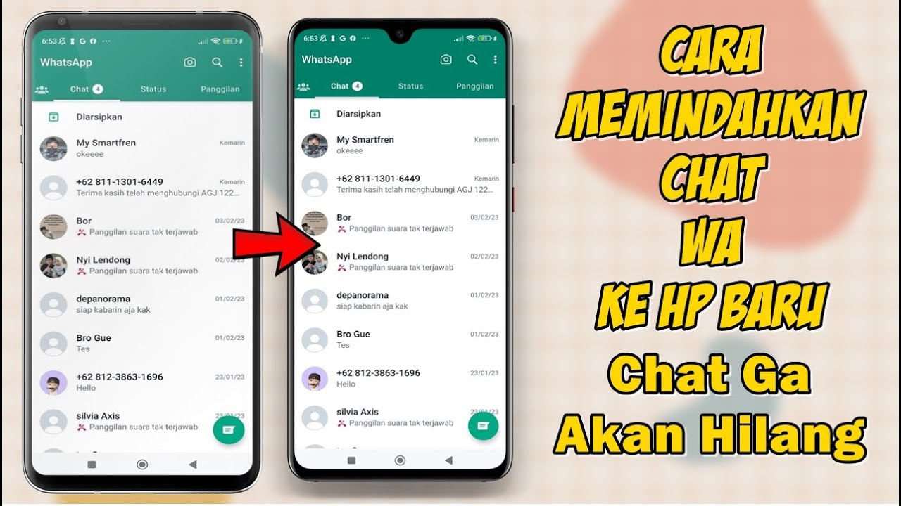 Cara Memindahkan Whatsapp Ke HP Lain Tanpa Menghilangkan Chat Terbaru ...