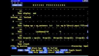 FilePro - Chapter 9 – Files/Processing/Design – Enhance Browse Lookups