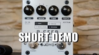 Joyo/Harley Benton D-SEED Delay - Short Version, just the playing !!!