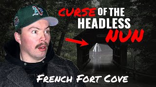 Our TERRIFYING Night in a HAUNTED Forest | French Fort Cove (HEADLESS NUN Caught on Camera)