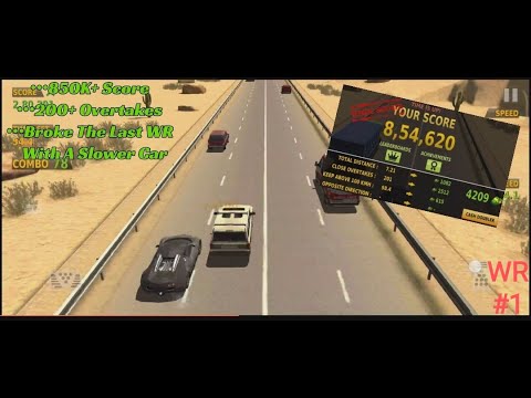 Traffic Racer Bugatti Veyron Contrarreloj Highscore (854620) Récord mundial n.º 1