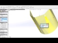 SOLIDWORKS - New in 2014: Sheet Metal Lofted Bends