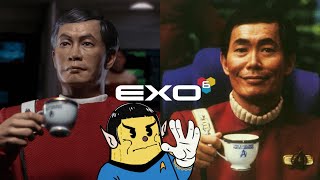 EXO-6 CAPTAIN SULU | STAR TREK: THE UNDISCOVERED COUNTRY FIGURE PREVIEW!!