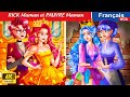 RICK Maman et PAUVRE Maman 💸💔  RICH vs POOR 🌛 Fairy Tales | WOA - French Fairy Tales