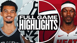 SPURS at HEAT | FULL GAME HIGHLIGHTS | January 19, 2025