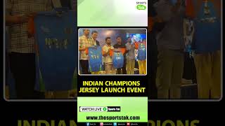 SURESH RAINA, RP SINGH & RAHUL SHARMA AT INDIAN CHAMPIONS JERSEY LAUNCH | #sportstak
