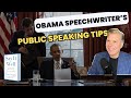 Barack Obama’s Speechwriter Reveals Remarkable Public Speaking Tips