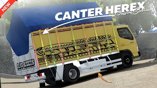 MOD BUSSID TERBARU || SHARE MOD TRUCK CANTER CABE HEREX MBOIS TERBARU || BUS SIMULATOR INDONESIA