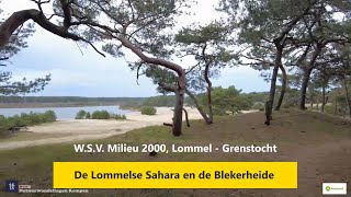 Lommelse sahara  en de Blekerheide, een wandeling van WSV Milieu 2000