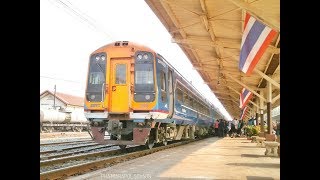 รถไฟไทยยอดนักวิ่ง Sprinter ขบวน 3 เข้า-ออกสถานีพิษณุโลก #พขร.น้าบิ๊ก