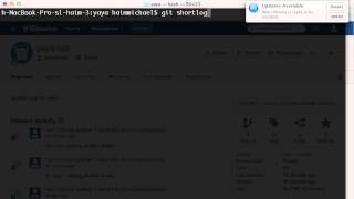 Git Short Logs