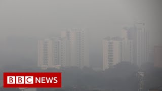 Toxic air chokes Delhi days after watered-down COP26 climate deal - BBC News