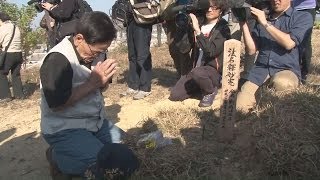 日本人埋葬地で慰霊 北朝鮮・咸興