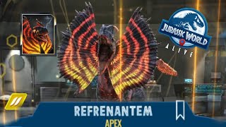 Refrenantem Unlocked!!! ( Jurassic World Alive 2.10 )