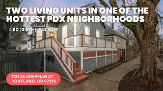 New Listing at 1121 SE Sherman St in Portland