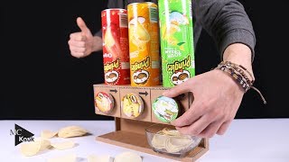 How to Make Awesome Pringles Dispenser
