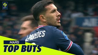 Top buts Ligue 1 Uber Eats - Mars (saison 2021/2022)