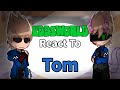 Eddsworld React To Tom//Gacha Reaction//💜Almost Special To 24K Subs💜