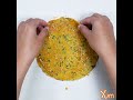 spicy garlic spinach paratha