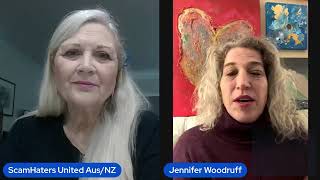 Jennifer tells her story of her romance scam to Cathy, ScamHaters United Aus/NZ