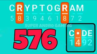 CRYPTOGRAM 576