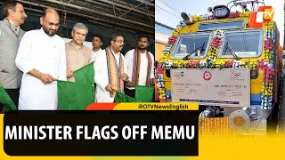 Bhadrak-Nayagarh MEMU Train Flagged Off By Railway Minister Ashwini Vaishnaw On Ram Navami | OTV