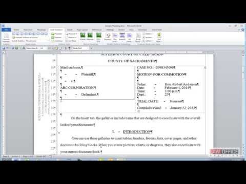 Align text lines with pleading paper numbers - Kwik Docs CA 28 line pleading Align text lines with pleading paper numbers - Kwik Docs CA 28 line pleading