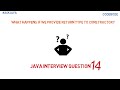 What happens if we provide return type to constructor | Java Interview Questions |Ask Java |CodeBode