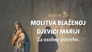 Molitva Blaženoj Djevici Mariji