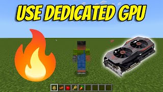 How To Use Dedicated GPU on Minecraft (Fix Minecraft Not Using Dedicated GPU AMD, Nvidia & Intel)