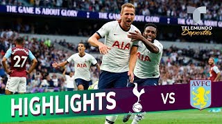 Tottenham vs. Aston Villa: 3-1 Goals & Highlights | Premier League | Telemundo Deportes