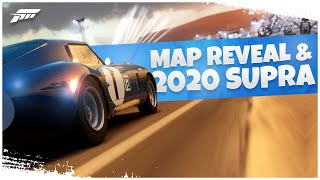 Forza Horizon 5 - Map Reveal & 2020 Supra GR