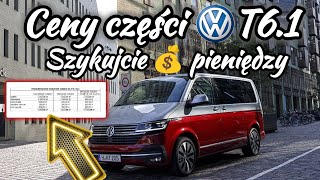 Przerabiamy VW T5 na T6.1 💸 Podsumowanie cen części na TYŁ 💰 Pokazuję wnętrze Naszego 🚐 Kampera