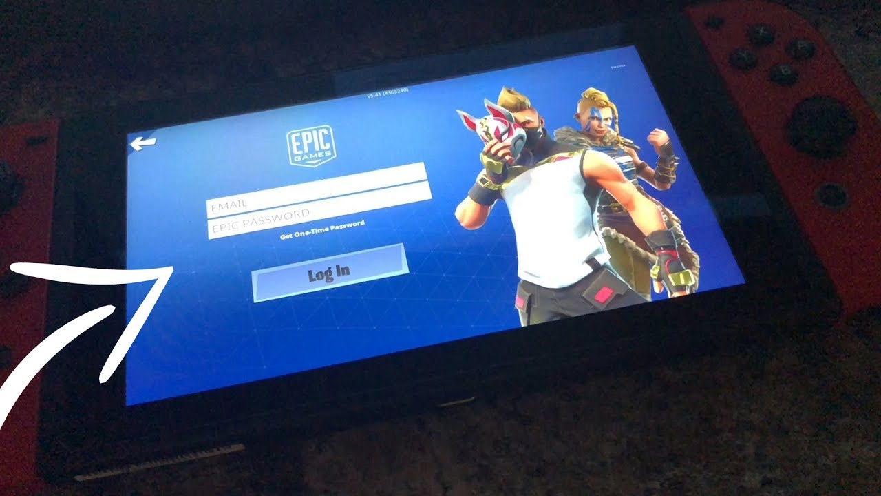 "HOW TO LOGOUT ON FORTNITE NINTENDO SWITCH" - CONNECT "PLAYSTATION ...