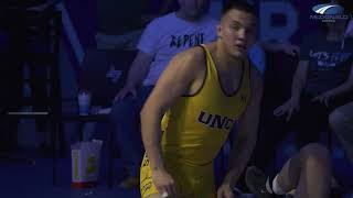 UNC Wrestling highlights at Air Force