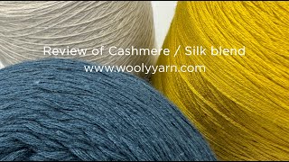 Review of 70% Cashmere wool, 30% Silk yarn